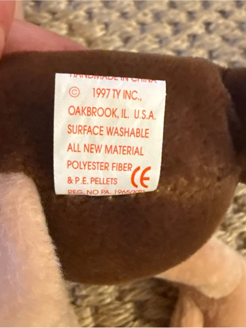 Beanie Babies questions leave
